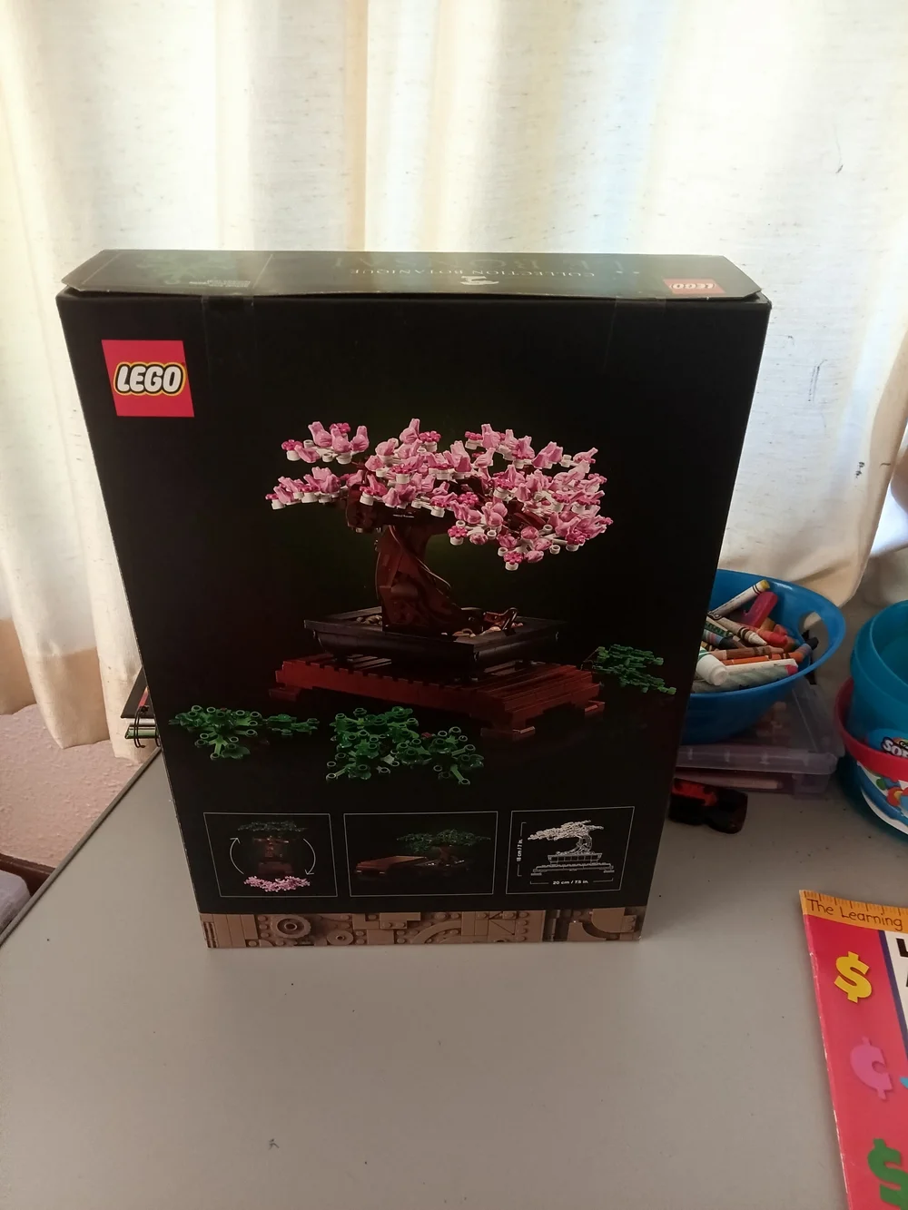 LEGO Bonsai Cherry Blossom Tree in Pink and Brown